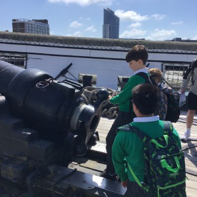 HMS Warrior trip